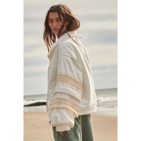 Free People Solstice Bomber Size S - Picture 1 of 9
